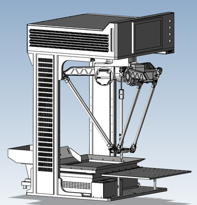 Parallel Delta Machine High Precision Delta Robot with AI Vision